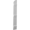 Ekena Millwork Americraft 2-Board (3 Batten) Wood Joined Board-n-Batten Shutters w/ Arch Top, ARW401BQ207X77PRH ARW401BQ207X77PRH - alternate 7